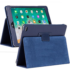 Handytasche Stand Schutzhülle Flip Leder Hülle L04 für Apple iPad 10.2 (2020) Blau