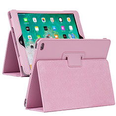Handytasche Stand Schutzhülle Flip Leder Hülle L04 für Apple iPad 10.2 (2020) Rosa