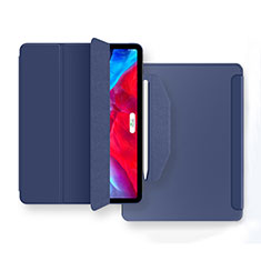 Handytasche Stand Schutzhülle Flip Leder Hülle L04 für Apple iPad Air 5 10.9 (2022) Blau