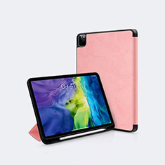 Handytasche Stand Schutzhülle Flip Leder Hülle L04 für Apple iPad Pro 11 (2022) Rosegold