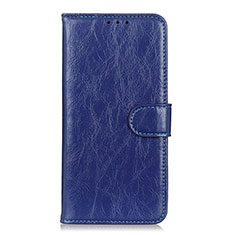 Handytasche Stand Schutzhülle Flip Leder Hülle L04 für Huawei Mate 40 Lite 5G Blau