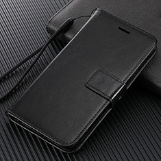 Handytasche Stand Schutzhülle Flip Leder Hülle L04 für Oppo Reno4 Z 5G Schwarz