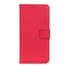 Handytasche Stand Schutzhülle Flip Leder Hülle L04 für Realme V5 5G Rot