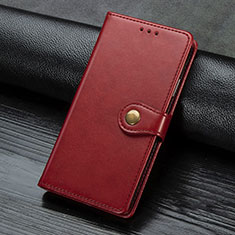 Handytasche Stand Schutzhülle Flip Leder Hülle L04 für Samsung Galaxy A31 Rot