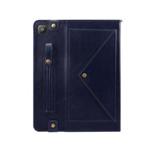 Handytasche Stand Schutzhülle Flip Leder Hülle L04 für Samsung Galaxy Tab S6 Lite 10.4 SM-P610 Blau