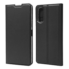 Handytasche Stand Schutzhülle Flip Leder Hülle L04 für Sony Xperia 10 II Schwarz