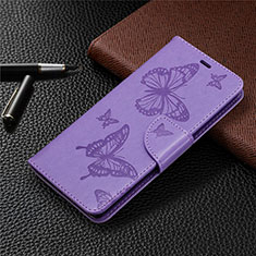 Handytasche Stand Schutzhülle Flip Leder Hülle L04 für Sony Xperia L4 Violett