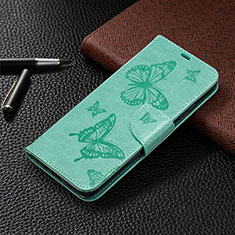 Handytasche Stand Schutzhülle Flip Leder Hülle L04 für Xiaomi Redmi 9C Minzgrün
