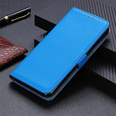 Handytasche Stand Schutzhülle Flip Leder Hülle L04 für Xiaomi Redmi K30S 5G Hellblau