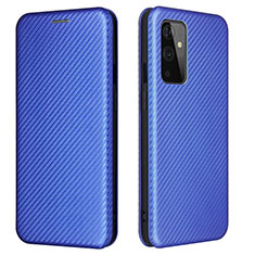 Handytasche Stand Schutzhülle Flip Leder Hülle L04Z für OnePlus 9 5G Blau