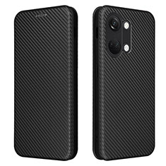 Handytasche Stand Schutzhülle Flip Leder Hülle L04Z für OnePlus Ace 2V 5G Schwarz