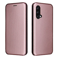 Handytasche Stand Schutzhülle Flip Leder Hülle L04Z für OnePlus Nord CE 5G Rosegold