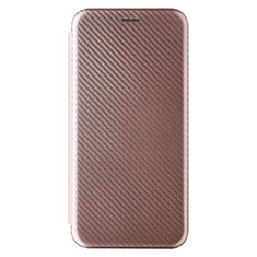 Handytasche Stand Schutzhülle Flip Leder Hülle L04Z für Samsung Galaxy A02 Rosegold