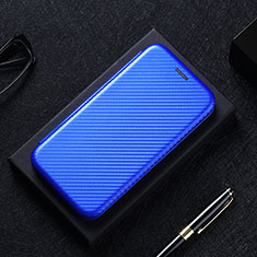Handytasche Stand Schutzhülle Flip Leder Hülle L04Z für Samsung Galaxy Note 10 Lite Blau