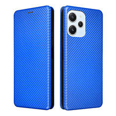 Handytasche Stand Schutzhülle Flip Leder Hülle L04Z für Xiaomi Poco M6 Pro 5G Blau