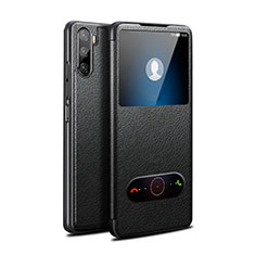 Handytasche Stand Schutzhülle Flip Leder Hülle L05 für Huawei Mate 40 Lite 5G Schwarz