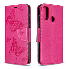 Handytasche Stand Schutzhülle Flip Leder Hülle L05 für Huawei Nova Lite 3 Plus Pink