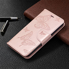 Handytasche Stand Schutzhülle Flip Leder Hülle L05 für Nokia 1.3 Rosegold