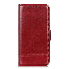 Handytasche Stand Schutzhülle Flip Leder Hülle L05 für Samsung Galaxy A01 Core Rot