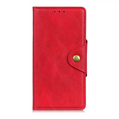 Handytasche Stand Schutzhülle Flip Leder Hülle L05 für Samsung Galaxy A31 Rot