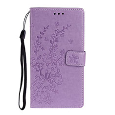 Handytasche Stand Schutzhülle Flip Leder Hülle L05 für Samsung Galaxy A51 5G Violett