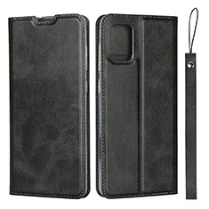 Handytasche Stand Schutzhülle Flip Leder Hülle L05 für Samsung Galaxy A71 5G Schwarz