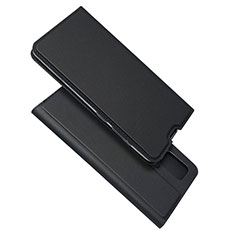 Handytasche Stand Schutzhülle Flip Leder Hülle L05 für Samsung Galaxy M40S Schwarz