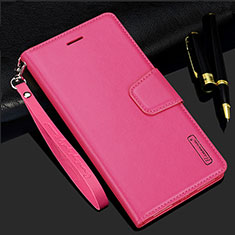 Handytasche Stand Schutzhülle Flip Leder Hülle L05 für Samsung Galaxy S21 FE 5G Pink