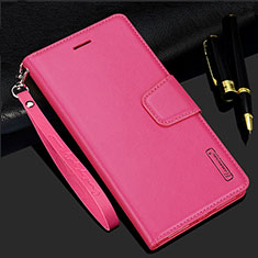 Handytasche Stand Schutzhülle Flip Leder Hülle L05 für Samsung Galaxy S23 Ultra 5G Pink