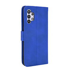 Handytasche Stand Schutzhülle Flip Leder Hülle L05Z für Samsung Galaxy A32 4G Blau