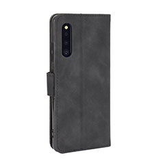 Handytasche Stand Schutzhülle Flip Leder Hülle L05Z für Samsung Galaxy A41 SC-41A Schwarz