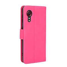 Handytasche Stand Schutzhülle Flip Leder Hülle L05Z für Samsung Galaxy XCover 5 SM-G525F Pink