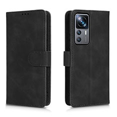 Handytasche Stand Schutzhülle Flip Leder Hülle L05Z für Xiaomi Redmi K50 Ultra 5G Schwarz