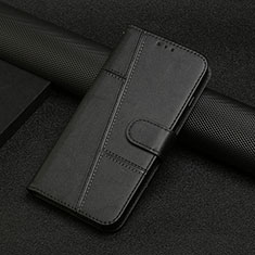 Handytasche Stand Schutzhülle Flip Leder Hülle L06 für Motorola Moto Edge S Pro 5G Schwarz