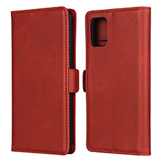 Handytasche Stand Schutzhülle Flip Leder Hülle L06 für Samsung Galaxy M40S Rot