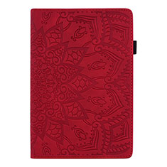 Handytasche Stand Schutzhülle Flip Leder Hülle L06 für Samsung Galaxy Tab S6 Lite 10.4 SM-P610 Rot