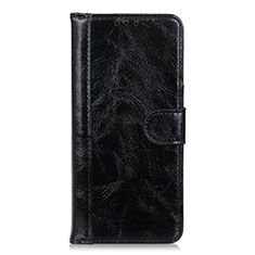 Handytasche Stand Schutzhülle Flip Leder Hülle L06 für Xiaomi Mi 10T Pro 5G Schwarz