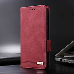 Handytasche Stand Schutzhülle Flip Leder Hülle L06Z für Huawei Mate 60 Pro Rot