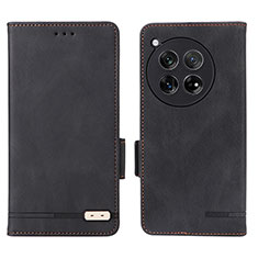 Handytasche Stand Schutzhülle Flip Leder Hülle L06Z für OnePlus Ace 3 5G Schwarz