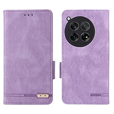 Handytasche Stand Schutzhülle Flip Leder Hülle L06Z für OnePlus Ace 3 5G Violett