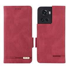 Handytasche Stand Schutzhülle Flip Leder Hülle L06Z für OnePlus Ace 5G Rot