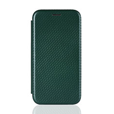 Handytasche Stand Schutzhülle Flip Leder Hülle L06Z für Samsung Galaxy A90 5G Grün