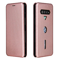 Handytasche Stand Schutzhülle Flip Leder Hülle L06Z für Xiaomi Black Shark 4 Pro 5G Rosegold