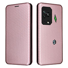 Handytasche Stand Schutzhülle Flip Leder Hülle L06Z für Xiaomi Black Shark 5 Pro 5G Rosegold