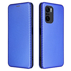 Handytasche Stand Schutzhülle Flip Leder Hülle L06Z für Xiaomi Mi 11i 5G Blau