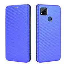 Handytasche Stand Schutzhülle Flip Leder Hülle L06Z für Xiaomi POCO C3 Blau