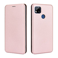 Handytasche Stand Schutzhülle Flip Leder Hülle L06Z für Xiaomi POCO C31 Rosegold