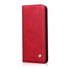 Handytasche Stand Schutzhülle Flip Leder Hülle L07 für Huawei Nova 7i Rot