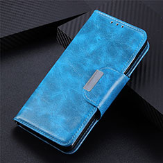 Handytasche Stand Schutzhülle Flip Leder Hülle L07 für Huawei Nova 8 Pro 5G Hellblau