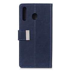 Handytasche Stand Schutzhülle Flip Leder Hülle L07 für Huawei Y6p Blau